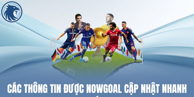 Các thông tin được Nowgoal cập nhật nhanh chóng