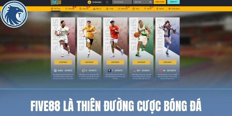 Five88 là thiên đường cược bóng đá
