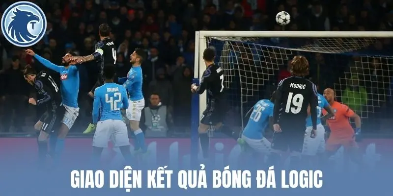 Giao diện kết quả bóng đá logic