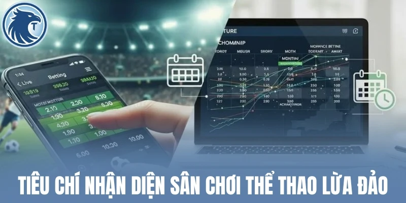 Tiêu chí nhận diện sân chơi thể thao lừa đảo