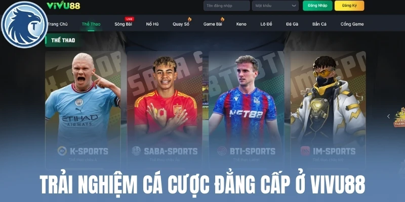 Trải nghiệm cá cược đẳng cấp ở Vivu88