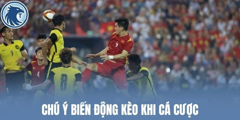 Chú ý biến động kèo khi cá cược