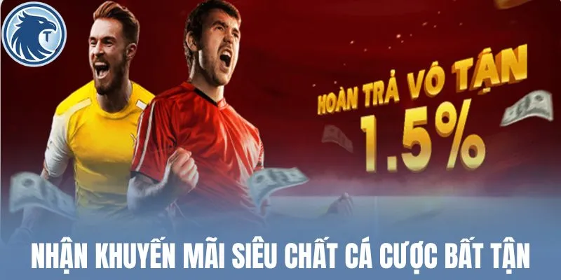 Nhận khuyến mãi siêu chất cá cược bất tận