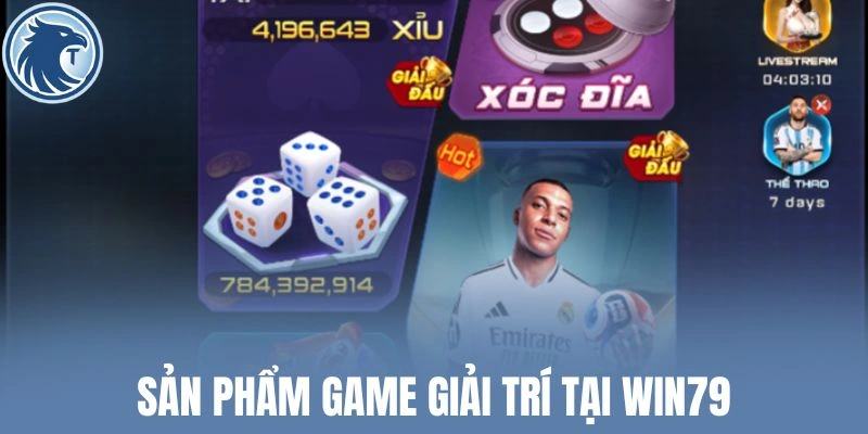 Sản phẩm game giải trí tại Win79