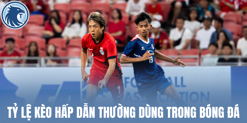 Tỷ lệ kèo hấp dẫn thường dùng trong bóng đá